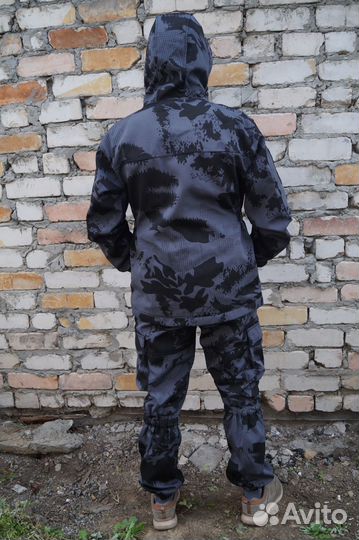 Костюмы Горка демисезон на флисе камуфляжные