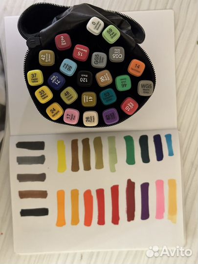 Маркеры для скетчинга