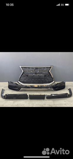 Обвес на lexus lx 570 Heritage