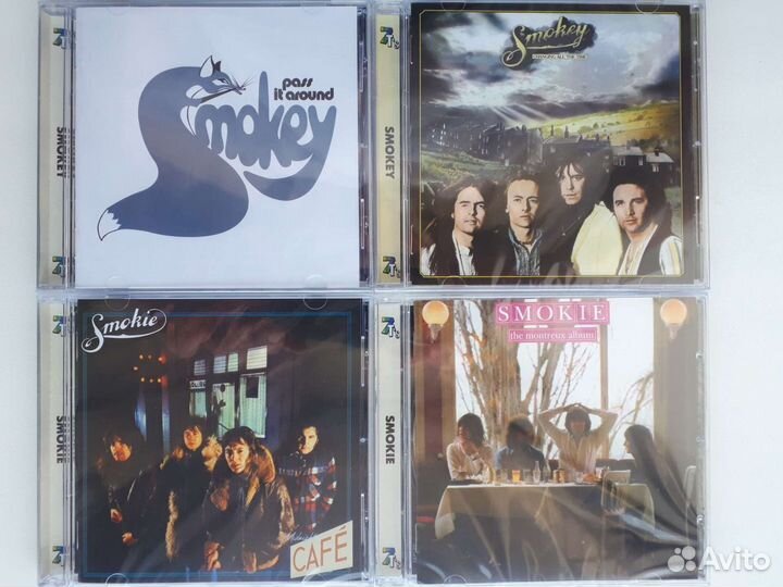CD диски Smokie, Chris Norman, Suzi Quatro