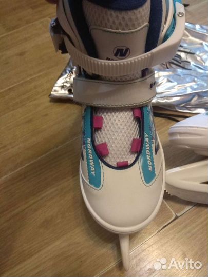 Роликовые коньки детские раздвижные новые 36-40