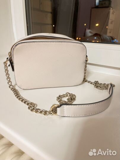 Сумка guess noelle белая оригинал