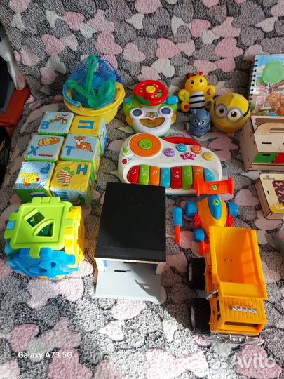 Большой пакет развивающих игрушек