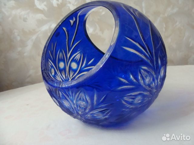 Хрусталь, стекло cobalt. Сталинский ампир