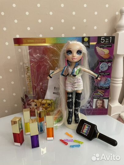 Кукла rainbow high hair studio