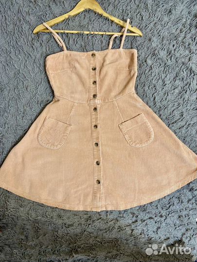 Платье/сарафан летнее ASOS мини вельвет