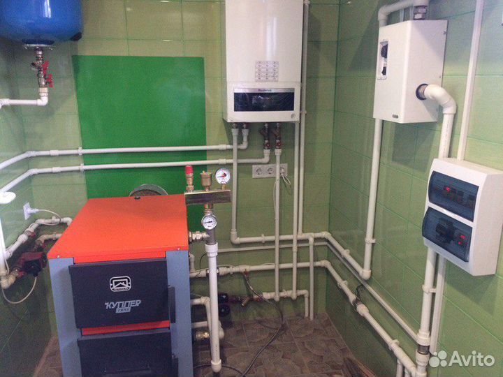 Отопление, тёплый пол, водоснабжение, канализация