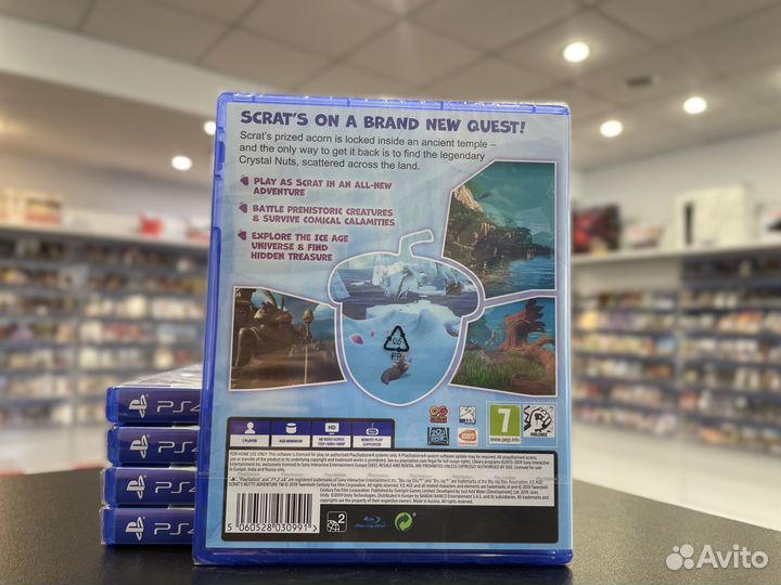 Ледниковый Период Приключения Скрэта PS4