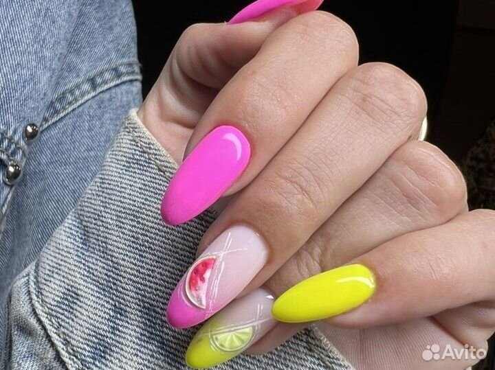 Маникюр+ гель лак/ наращивание/ педикюр