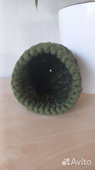 Трикотажная корзина