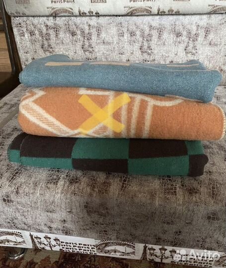 Одеяла 1,5 -2-х спальные бу СССР