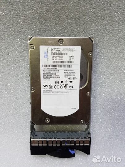 Жесткий диск IBM 73Gb 39R7348 SAS