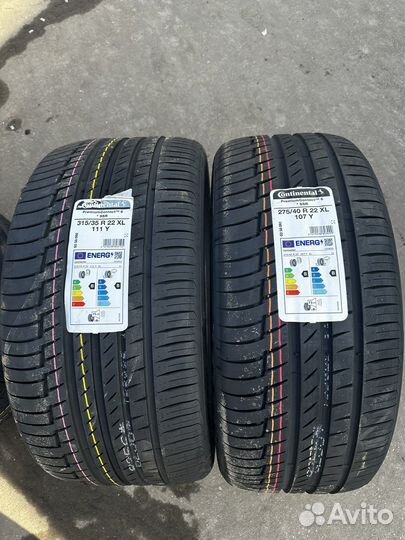 Continental PremiumContact 6 SSR 275/40 R22 и 315/35 R22