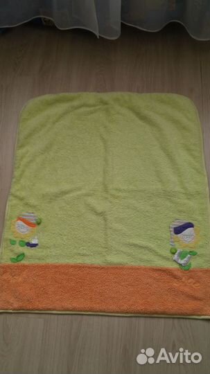 Детское одеяло с молнией конверт тёплое махровое