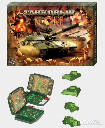 Настольная игра Танковый бой