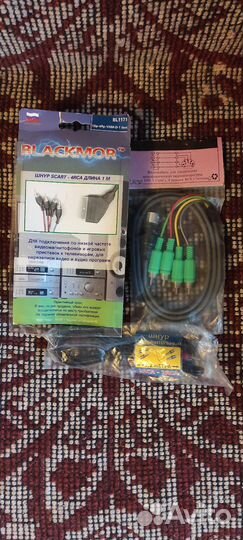 Шнуры соединительные и видеокабель