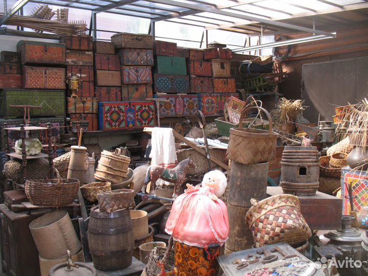 Корзинки плетеные из ивы бересты старинные аренда