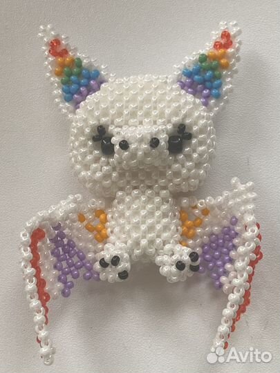 Амигуруми летучая мышь