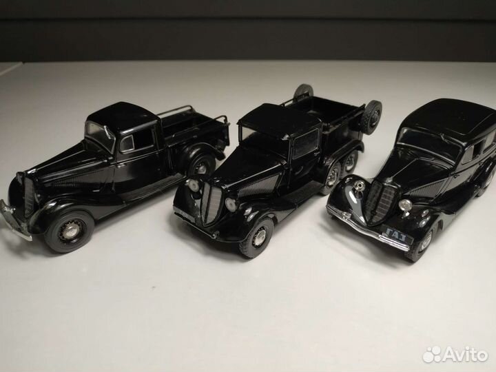 Модели автомобилей 1:43 СССР