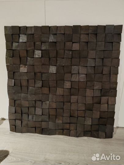 Картина панно из дерева