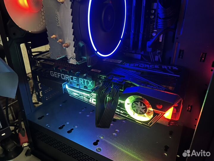 Игровой пк 11400 / rtx 3080 / 16ram