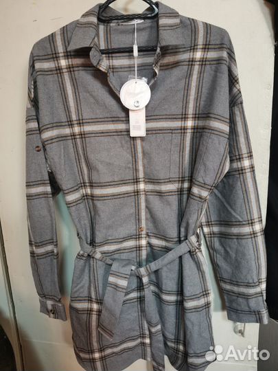 Рубашка удлиненная