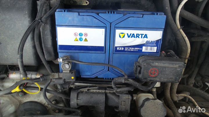 Аккумулятор Varta asia jis 70 ah на Pajero Sport