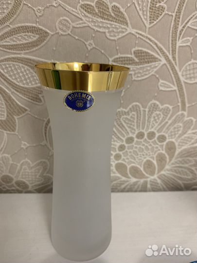 Вазочки и подсвечники, стекло, хрусталь