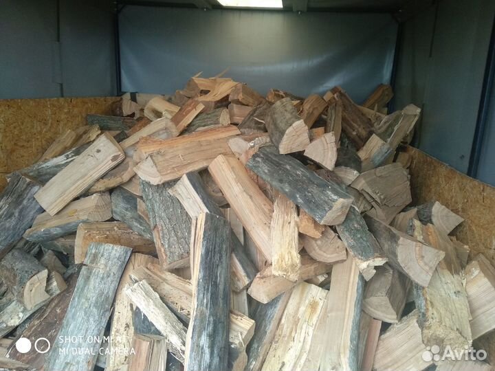 Дрова дубовые колотые