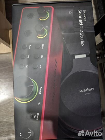 Focusrite scarlett 2i2 4th gen studio
