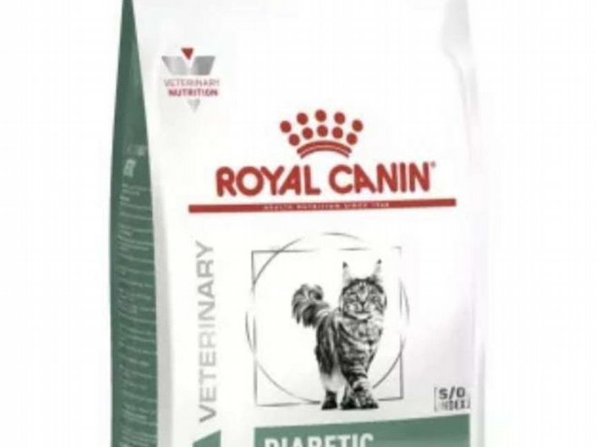 Диабетический сухой корм для кошек Royal Canin