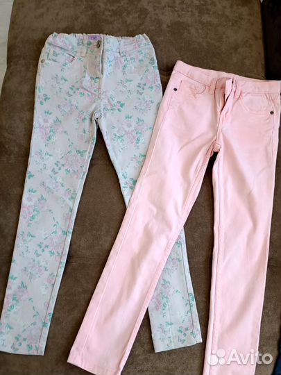 Брюки, джинсы на девочку