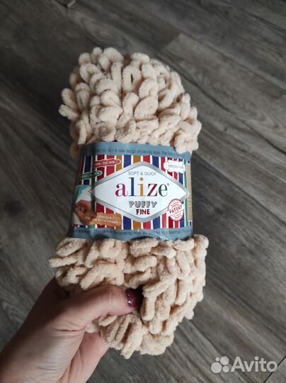 Пряжа alize puffy fine