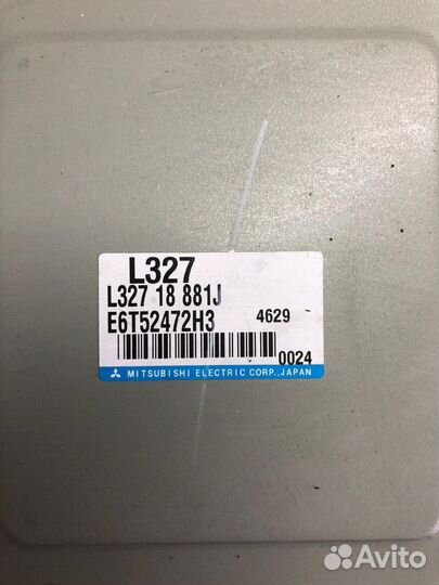 Блок управления двс mazda 6 gg 2.3