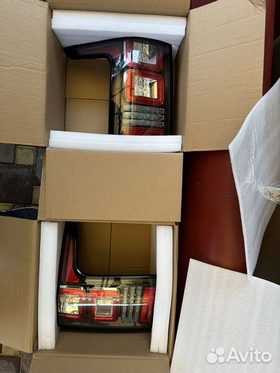 Задние фонари ренж ровер L405