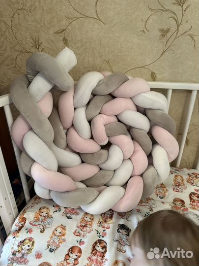 Бортик косичка