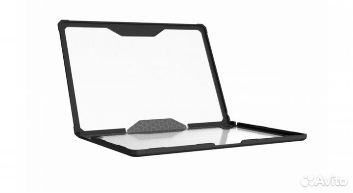 Чехол Uag Plyo MacBook Air 15, 2023-2024 Ice/Black