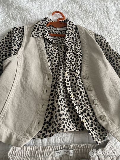 Джинсовый костюм Zara