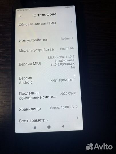 Телефон Xiaomi Redmi 6A