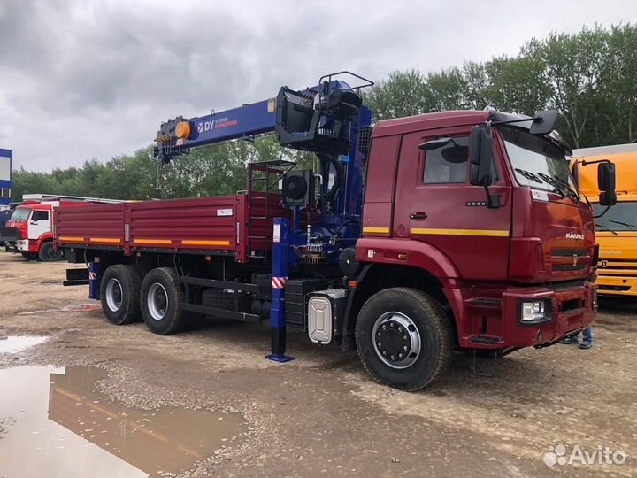 КамАЗ 65115 с КМУ, 2023