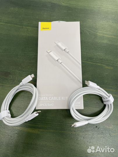 Кабель baseus type-c to ip pd 20w 1,5m