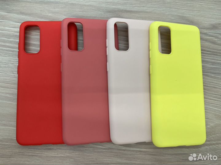 Чехол силиконовый на Samsung S20