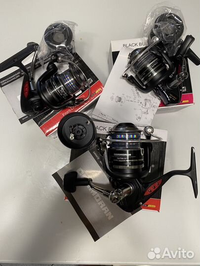 Катушки рыболовные Shimano и Daiwa