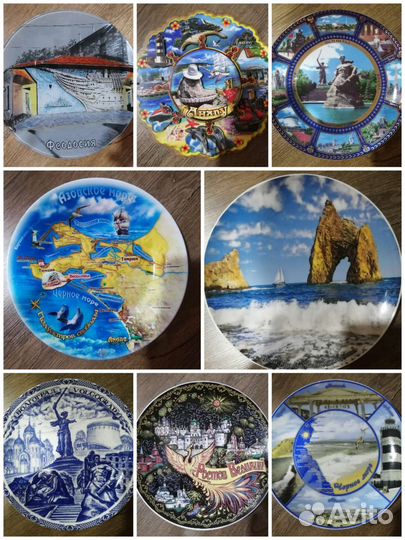 Декоративные сувенирные тарелки