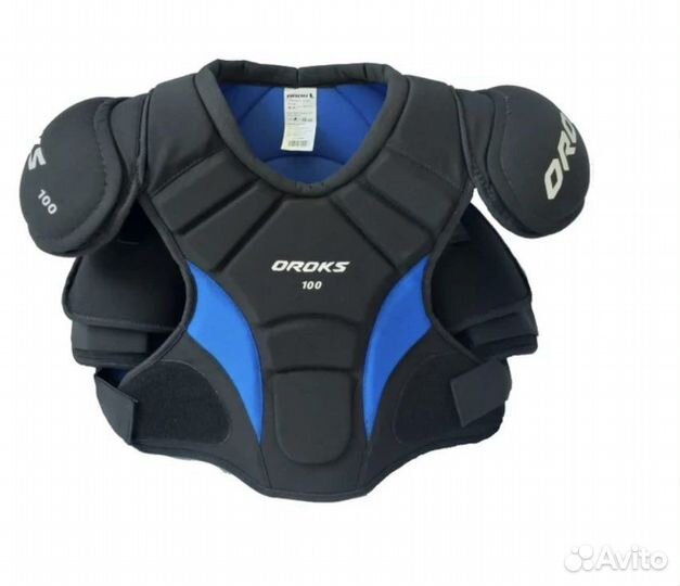 Нагрудник для хоккея 100 новое детский