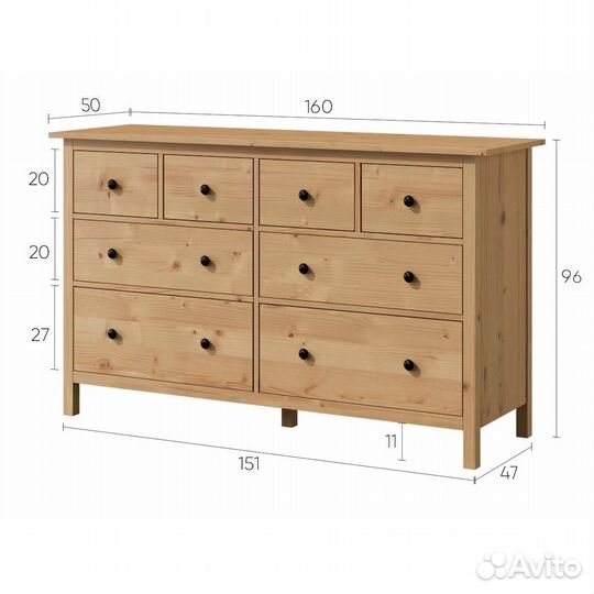 Витрина hemnes оригинал