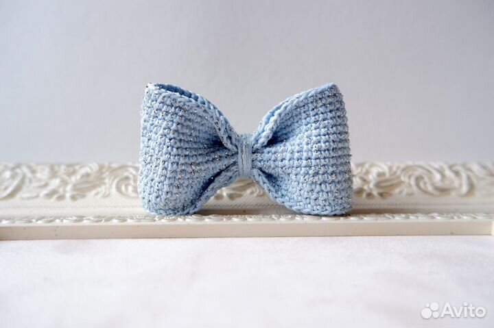 Заколка для волос. Бантики ручной работы