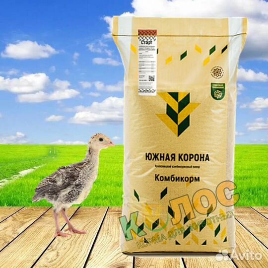 Комбикорм зерносмесь пшеница кукуруза
