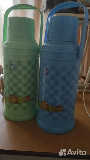 Термос стеклянной колбой