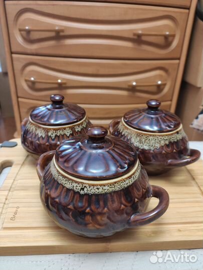 Горшок для запекания 6 шт